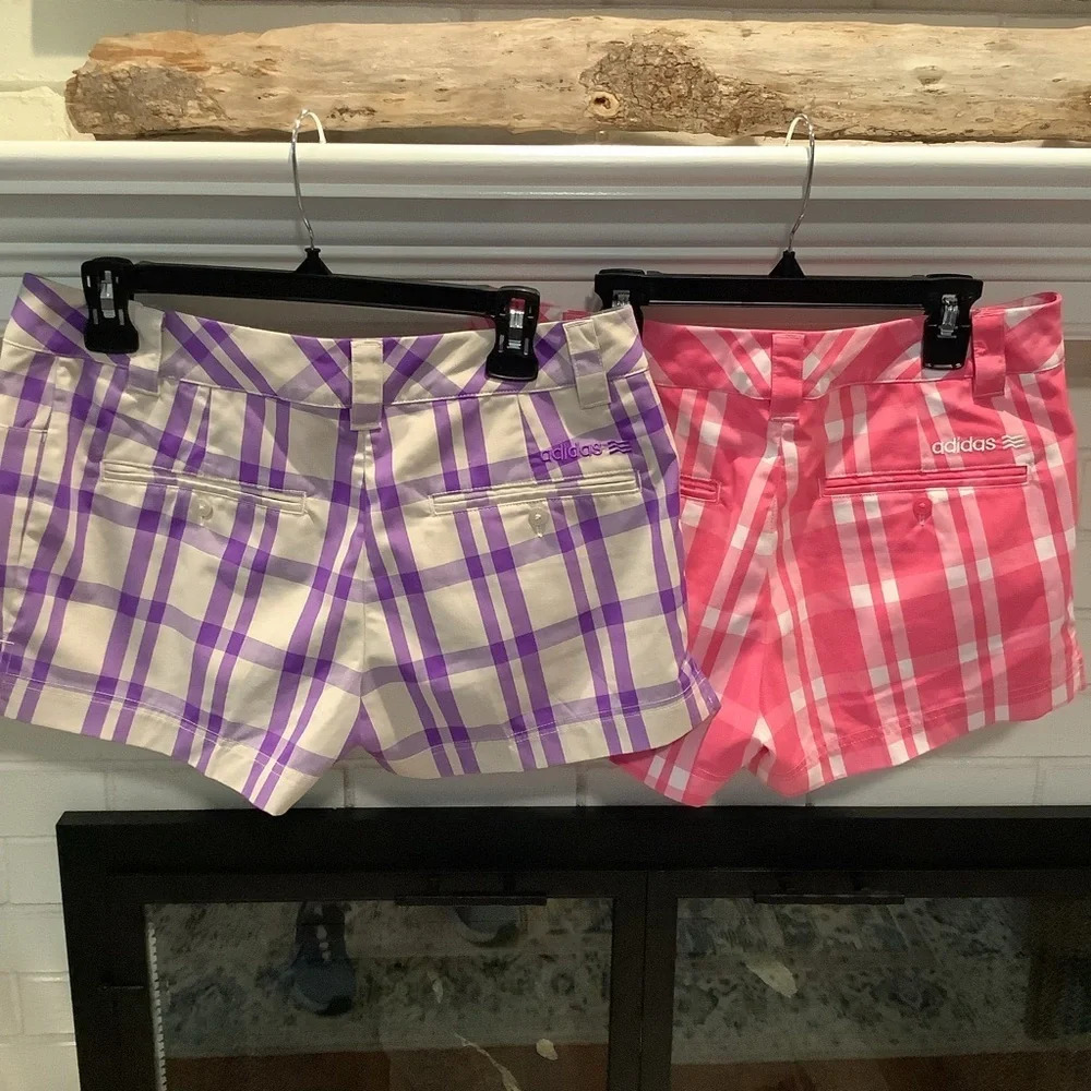 #138 Set of 2 Adidas NWOT Clima Cool Shorts Size 6. - Picture 8 of 10